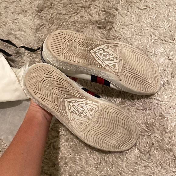 Gucci ace leather sneakers - Picture 8 of 10